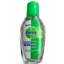 Антибактериальный Original гель для рук Dettol 50 мл